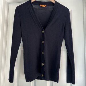 Tory Burch - Simone Cardigan - Navy - Size S